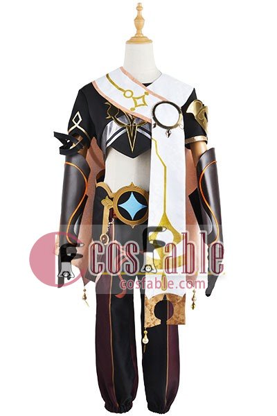 Genshin Impact Aether Traveler Cosplay Costume