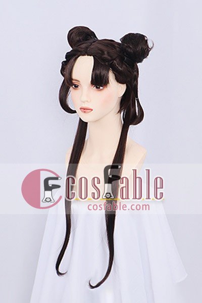 Honor of Kings Xiaoqiao Blue Snake Cosplay Wig