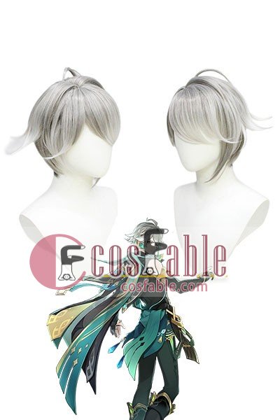Genshin Impact Alhaitham Cosplay Wig