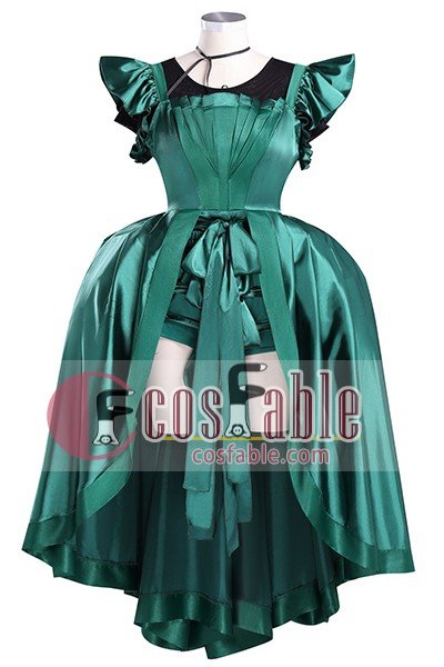 Wednesday Agnes Demille Green Dress Cosplay costume