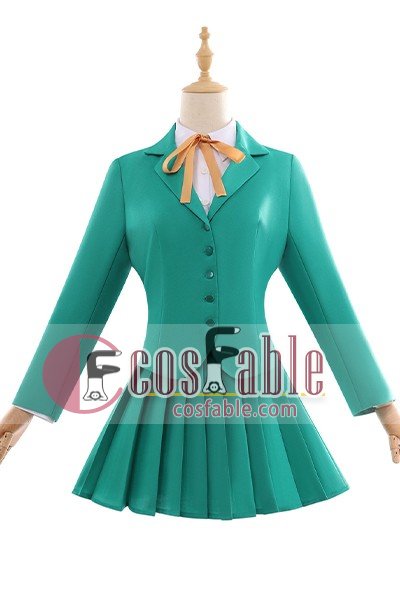 Magic Knight Rayearth Fuu Hououji School Uniform Jacket Set Cosplay Costume