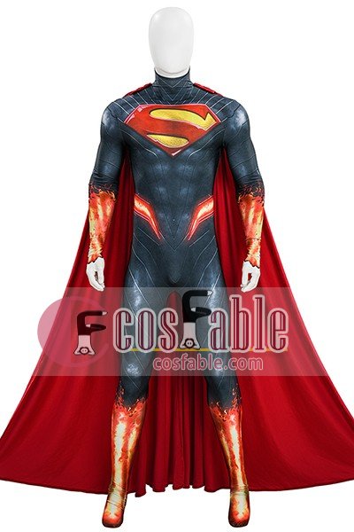 Superman Red Son Absolute Superman Jumpsuit Cosplay