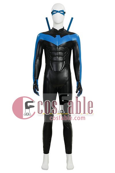 Nightwing Comic Blue Version Suit Cosplay