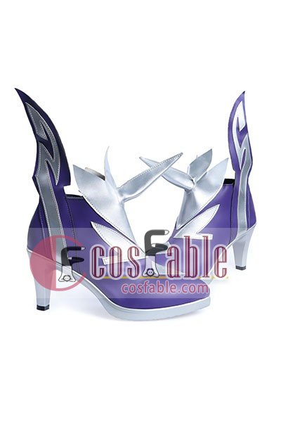 Genshin Impact Skirk Cosplay Shoes