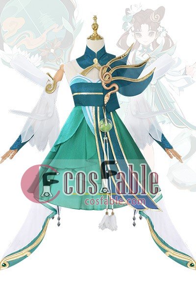 Honor of Kings Xiaoqiao Green Snake Cosplay Costume