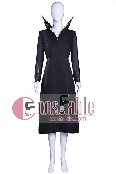 Wednesday Stand Collar Dress Cosplay Costume