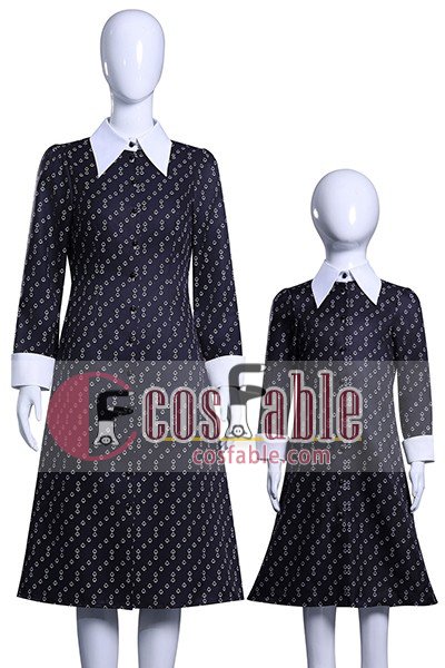 Wednesday Addams Floral Dress Cosplay costume