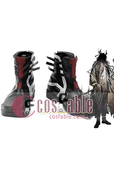 Arknights Wang Cosplay Boots