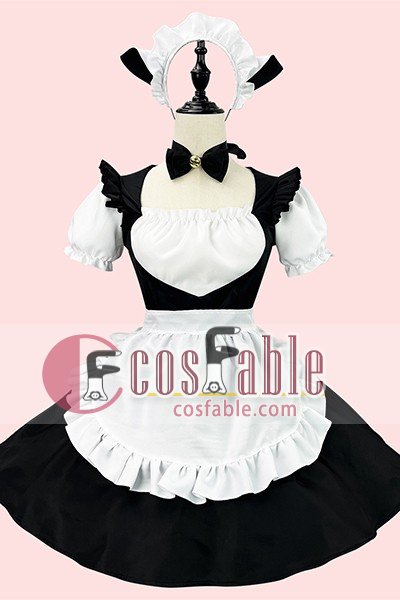 Black Cat Maid Lolita Cosplay