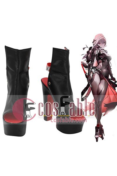 Goddess of Victory Nikke Red Lotus Shadow Cosplay Shoes