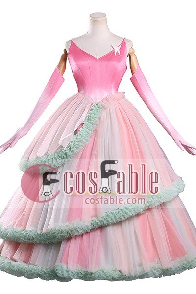 Wicked 2 Glinda Pastel Dress Cosplay