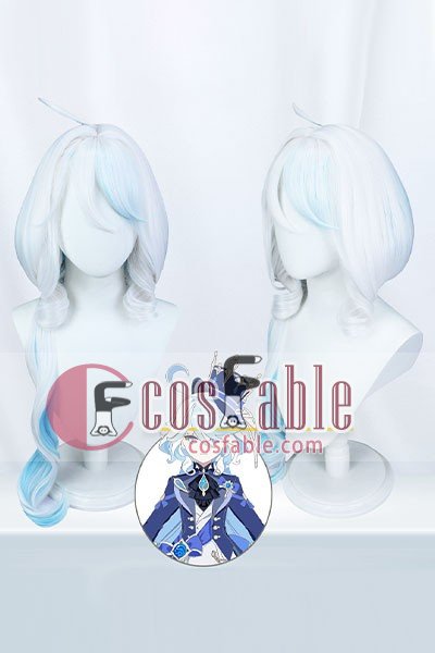 Genshin Impact Furina Cosplay Wig