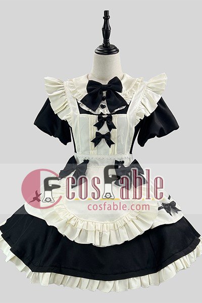 French Lolita Flying Sleeve Maid Dress
