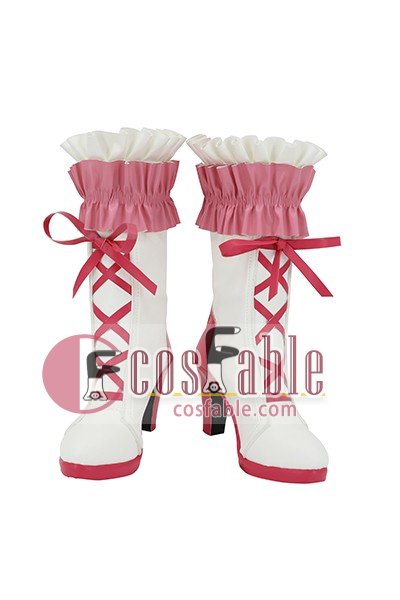 Puella Magi Madoka Magica Kyoko Sakura Cosplay Shoes