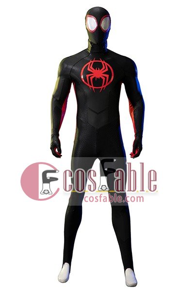 Spider-Man Spider-Verse Miles Morales Jumpsuit Cosplay