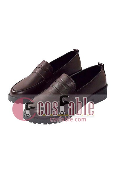 Basic Color Brown Loafers
