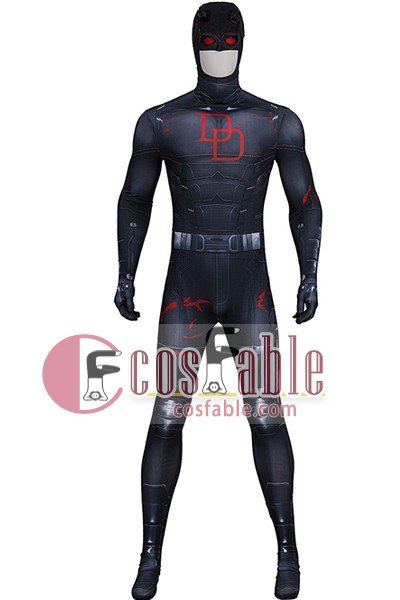 Daredevil Born Again Combat Jumpsuit Cosplay