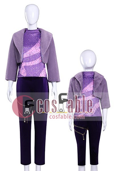 Zootopia 2 Gazelle Purple Fur Cosplay Costume