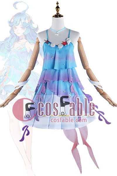 Honor of Kings Dolia Mermaid Princess Cosplay Costume