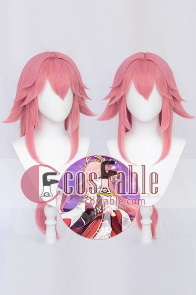 Genshin Impact Yae Miko Cosplay Wig