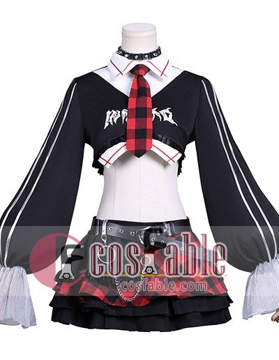Evangelion Asuka Langley Rock Band Cosplay Costume