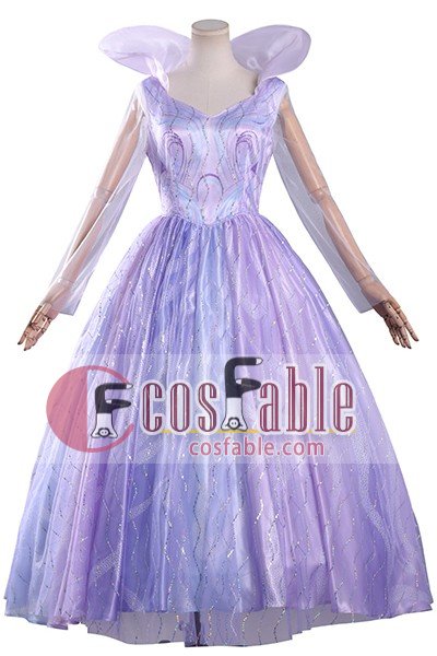 Wicked 2 Glinda Blue Purple Dress Cosplay COstume