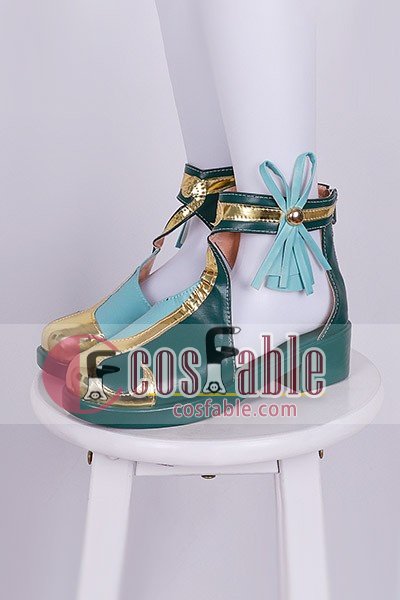 Honor of Kings Xiaoqiao Green Snake Cosplay Shoes