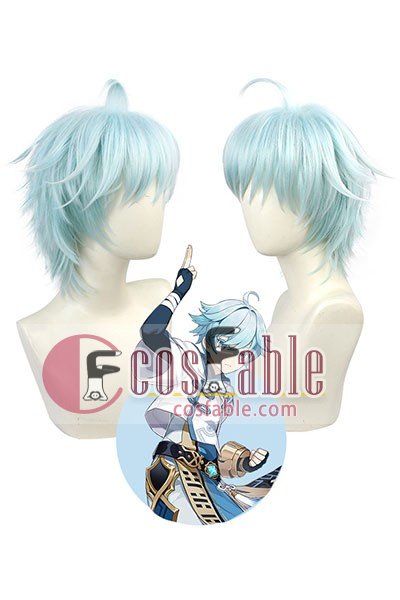 Genshin Impact Chongyun Cosplay Wig