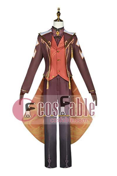 Genshin Impact Zhongli Orchestra Concert Cosplay Costume