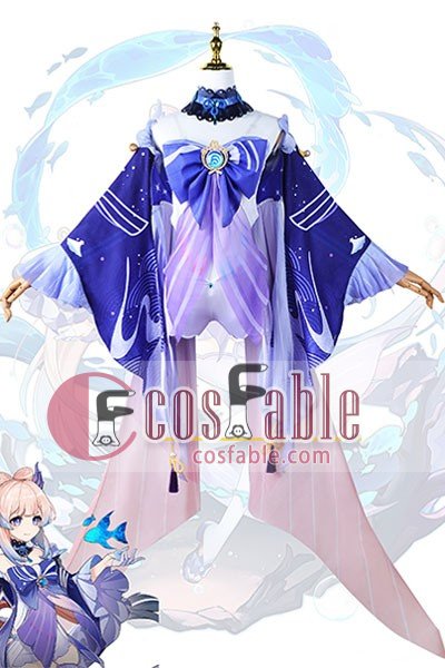 Genshin Impact Sangonomiya Kokomi Cosplay Costume