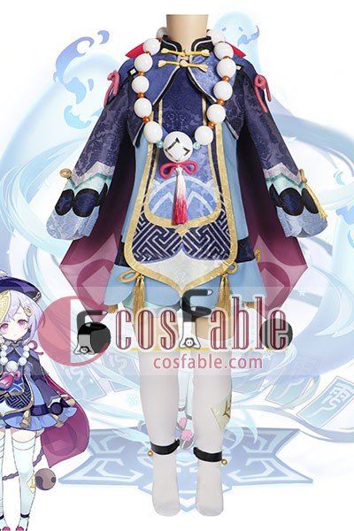 Genshin Impact Qiqi Cosplay Costume