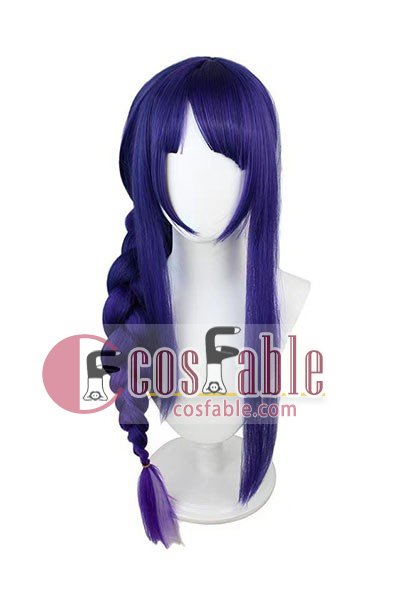 Genshin Impact Raiden Shogun Cosplay Wig