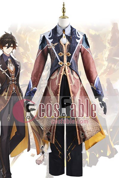 Genshin Impact Zhongli Archon Cosplay Costume