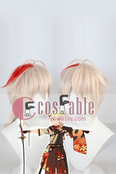 Genshin Impact Kaedehara Kazuha Cosplay Wig