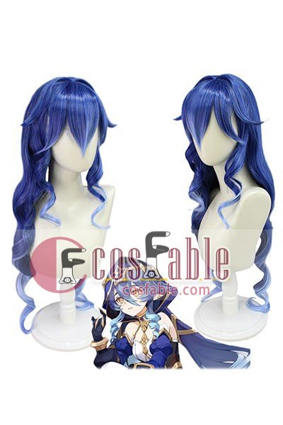 Genshin Impact Layla Cosplay Wig