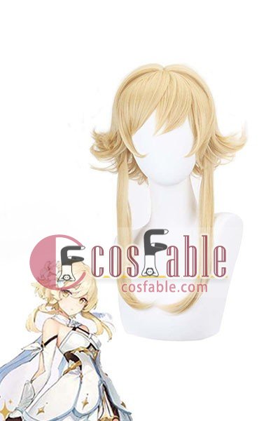 Genshin Impact Lumine Cosplay Wig