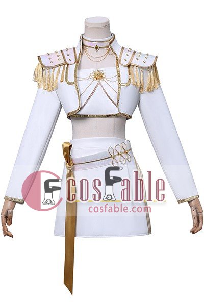KPOP Girls Demon Hunters Mira White Uniform Cosplay Costume