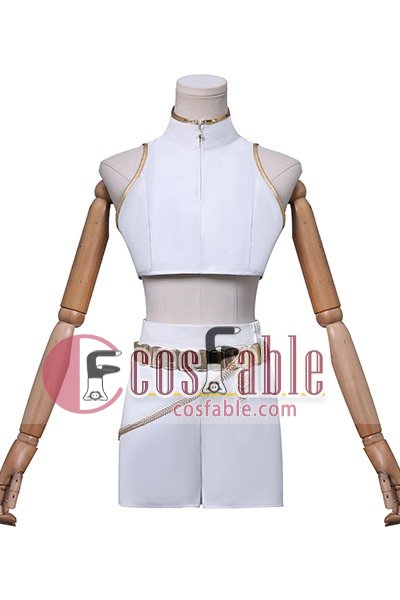 KPOP Girls Demon Hunters Rumi White Uniform Cosplay Costume