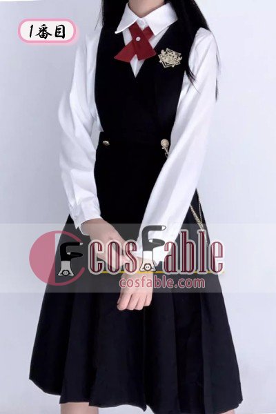 High School JK Blazer Waistcoat Uniform 4-Piece Set