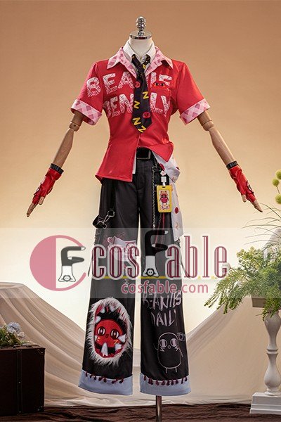 Identity V Fire Investigator Red Bean Cosplay Costume