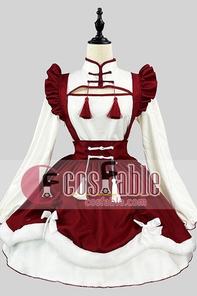 Spring Festival Lolita Maid Cosplay