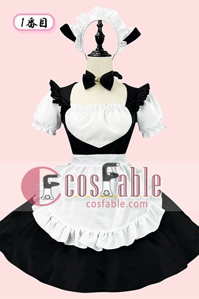 Black Cat Maid Lolita Cosplay