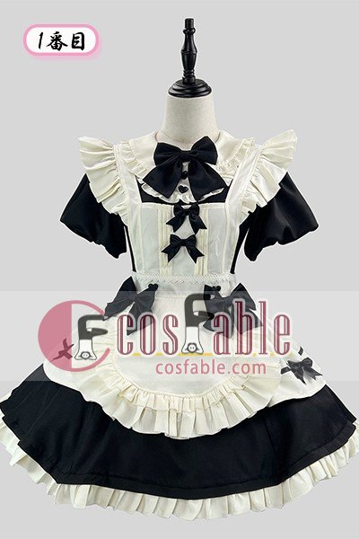 French Lolita Flying Sleeve Maid Dress