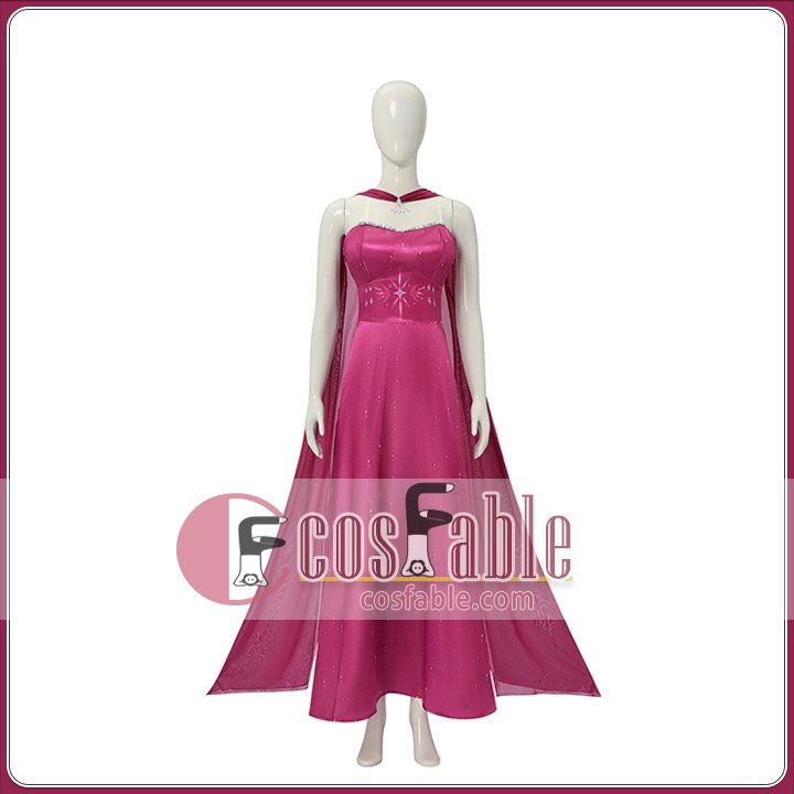 Elsa cosplay costume